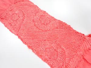 正絹　絞り　帯揚げ